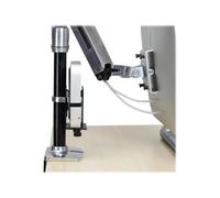 Ergotron - Support mini PC - montable sous bureau, montable sur poteau, montage sur rail mural, possibilité de montage sur support VESA - noir - pour Ergotron Bras pour écran NX; LX bi-écrans juxtapos