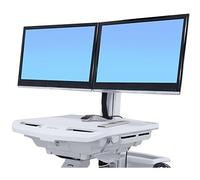 Ergotron SV Dual Monitor Kit - Pied pour 2 écrans LCD (Bras réglable) - Taille d'écran : 24" - montable sur Chariot