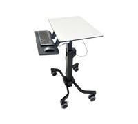 Ergotron TeachWell Mobile Digital Workspace chariot - Technologie brevetée Constant Force - pour Ordinateur portable / clavier / souris - gris graphite