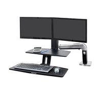 Ergotron WorkFit-A 24-392-026 Support pour TV/Ordinateur Portable/Tablette/Ecran PC Argent
