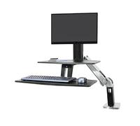 Ergotron WorkFit-A Support pour TV/Ordinateur Portable/Tablette/Ecran PC Noir