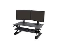 Ergotron WorkFit-TL, Forme rectangulaire, Acier inoxydable, Gaming, Home office, Bureau, Noir, Noir, 18 kg 33-406-085