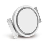 ERGOVENT RONDO-160 - Couvercle Diffuseur de Ventilation 160mm, Valve d'air sans cadre, Grille Aeration Ronde, Design moderne Ventilation Ronde avec Cadre invisible