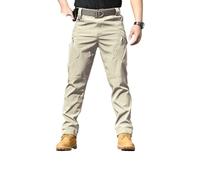 ERGRFHNL Flexcamo - Tactical Waterproof Pants, Texwix Tactical Pants, Men's Stretch Hiking Work Cargo with Multi Pockets (F,L)