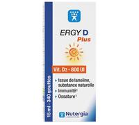 Nutergia Ergy D Plus Vitamine D3 800UI Flacon 15ml
