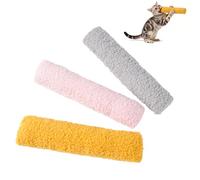 Erhalithegro Lot de 3 jouets interactifs pour chat, oreillers pour chats d'intérieur, jouets drôles pour chaton, jouets d'exercice doux et durables à l'herbe à chat