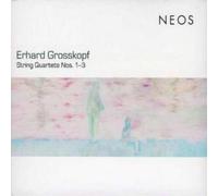 Arditti Quartet – Quatuors à cordes Nos. 1–3 d'Erhard Grosskopf – CD – Harmonia Mundi