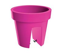 Erhard-Trading Altea Jardinière de balcon ovale ronde multicolore (rond, fuchsia)