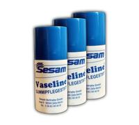Erhard-Trading Lot de 3 bâtons de vaseline 25 ml Bâtons de soin Joints de porte Protection contre le gel