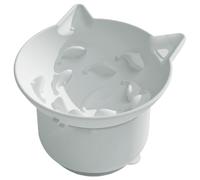 Erhöhter Katzennapf - Futternapf KatzeFutternapf Katze | Katzenfutternapf Erhöht,Schräge, Erhöhte Futter- Und Wassernäpfe, Erhöhte Katzennäpfe Für Kleine Hunde, Fettgesichtige Katzen und Kätzchen,