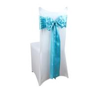 ERHTGUO 10/50PCS Satin Chair Sashes Bows Universal Ribbon Ties Back Sash for Wedding Party Events Banquets Hotel Event Cover(A,50pcs)