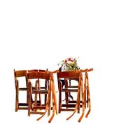 ERHTGUO 24/50/100pcs Chair Sashes Decorative Strap Bows Designed Ribbon for Wedding Banquet Party Aisle Decor Home DIY Gift(Terracotta,100pcs-4x200cm)