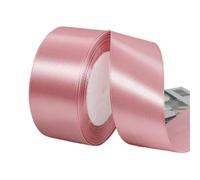 ERHTGUO 24/50/100pcs Chair Sashes Decorative Strap Bows Designed Ribbon for Wedding Banquet Party Aisle Decor Home DIY Gift(Rose Gold,50pcs-4x200cm)