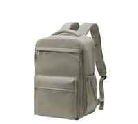 ERHTGUO 40x30x20 Travel Backpack Vacuum Compression with Pump, Cabin Bag 15.6" Laptop(Brown)