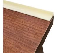 ERHTGUO Bande de retenue d'eau for comptoir Salle Bain, barrière Contre Les inondations, Barrage Douche antidérapant, séparation sèche et Humide(Cream Color,Length-200cm)