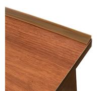 ERHTGUO Bande de retenue d'eau for comptoir Salle Bain, barrière Contre Les inondations, Barrage Douche antidérapant, séparation sèche et Humide(Brown,Length-120cm)