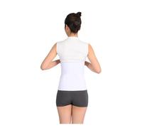 ERHTGUO Ceinture abdominale bariatrique for hommes et femmes de grande taille avec un gros ventre après une chirurgie. Enveloppement compression du la(White,XX-Large)