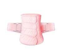 ERHTGUO Ceinture abdominale gainante for femme, ceinture de modelage du corps, bande élastique contour, post-partum(Pink,XL)