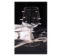 ERHTGUO Champagne Goblet Blue Broken Diamond Wedding Toast Cup DIY Material Handmade Engagement Gift Decoration(Brown)