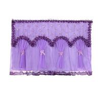 ERHTGUO Embroidered Lace Television Dust Cover Soft Fabric Computer Monitor Protection Household Printed Flower TV Home Decoration(Color3,32inch 74x45cm)