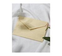 ERHTGUO Enveloppes en papier épais, jolis sacs, invitations de mariage, cartes, couvertures postales(Beige)