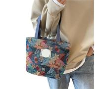 ERHTGUO Large Capaci Canvas Tote Bag Commuter Women's Faionable Outdoor Single Oulder Mommy Summer Print(B small size open-top style)