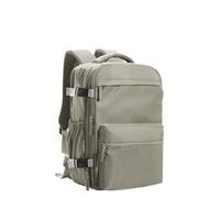 ERHTGUO Men Women Air Vacuum Compression Travel Backpack 15.6in Laptop, Clothing Storage Bag，40x20x25 Cabin Bag(Brown,No Pump)