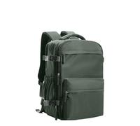 ERHTGUO Men Women Air Vacuum Compression Travel Backpack 15.6in Laptop, Clothing Storage Bag，40x20x25 Cabin Bag(Green,with Pump)