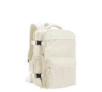 ERHTGUO Men Women Air Vacuum Compression Travel Backpack 15.6in Laptop, Clothing Storage Bag，40x20x25 Cabin Bag(Beige,No Pump)