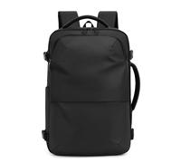 ERHTGUO Men's Vacuum Compression Backpack Expandable Dry Wet Separation Business Travel Anti-Theft Computer(Black)