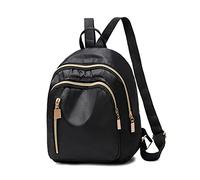 ERHTGUO Nouveau Designer Femmes Sac À Dos Mini Soft Touch Multi-Fonction Petit Femme Dames Bandoulière Fille Bourse(02 Black)