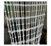 ERHTGUO Rideau de Porte Transparent à Paillettes, en Perles Cristal, décoration Maison, fenêtres, balcons, Bricolage, fête, Festival(20 String 120cm)