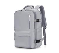 ERHTGUO Travel Male Backpack 40x20x25 17 inch Bag Waterproof Business 45x36x20 Schoolbag(Grey,XL)