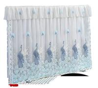 ERHTGUO TV Cover Dust Lace 55 Inch 65 75 Hanging Cloth For Home Use(Color-01,124x72cm)