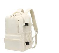 ERHTGUO Vacuum Compression Backpack, Large Capacity, Multi-Pocket 15.6" Laptop Outdoor Travel Bag(Beige)