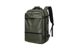 ERHTGUO Vacuum Compression Travel Men Backpack 17 inch Laptop Business for Pumps Large Capacity School Expanded Hiking(Gray1 Button Start)