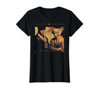 Eric B & Rakim Let The Rhythm Portrait T-Shirt, Femme, Noir, L