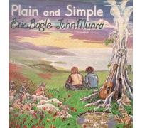 ERIC BOGLE AND JOHN MUNRO - PLAIN AND SIMPLE LP (VINYL ALBUM) UK PLANT LIFE 1981