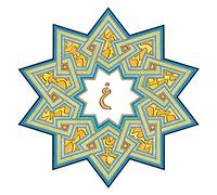 Eric Broug (Baghdad 40 x 40 cm Toile Imprimée