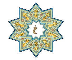 Eric Broug (Baghdad 40 x 40 cm Toile Imprimée