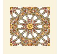 Eric Broug (Damascus 40 x 40 cm montée d'impression