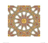 Eric Broug (Damascus 40 x 40 cm Toile Imprimée