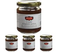 ERIC BUR Confit d'Oignons Grelots 220 g (Lot de 4)