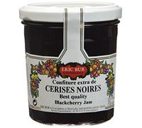 ERIC BUR Confiture Extra de Cerises Noires 370 g - Lot de 3