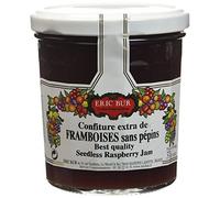 ERIC BUR Confiture Extra de Framboise sans Pépin 370 g - Lot de 3