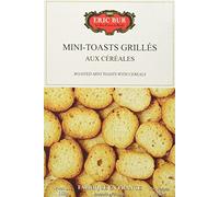 ERIC BUR Mini Toasts Grilles aux Céréales 150 g - Lot de 5