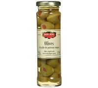 ERIC BUR Olives Farcies Poivron Rouge 150 g