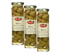 ERIC BUR Olives Farcies Poivron Rouge 150 g (Lot de 3)
