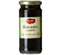ERIC BUR Olives Noires en Rondelles 235 g - Lot de 6