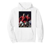 Eric Cantona David Beckham But de Football pour Homme Utd Sweat à Capuche